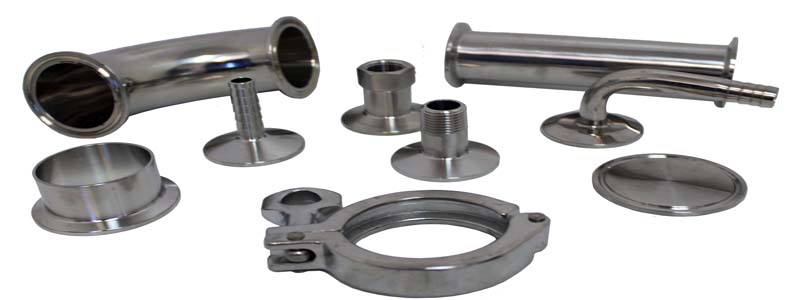 Tri Clover Clamps, Fittings & Valves Manufacturer in India